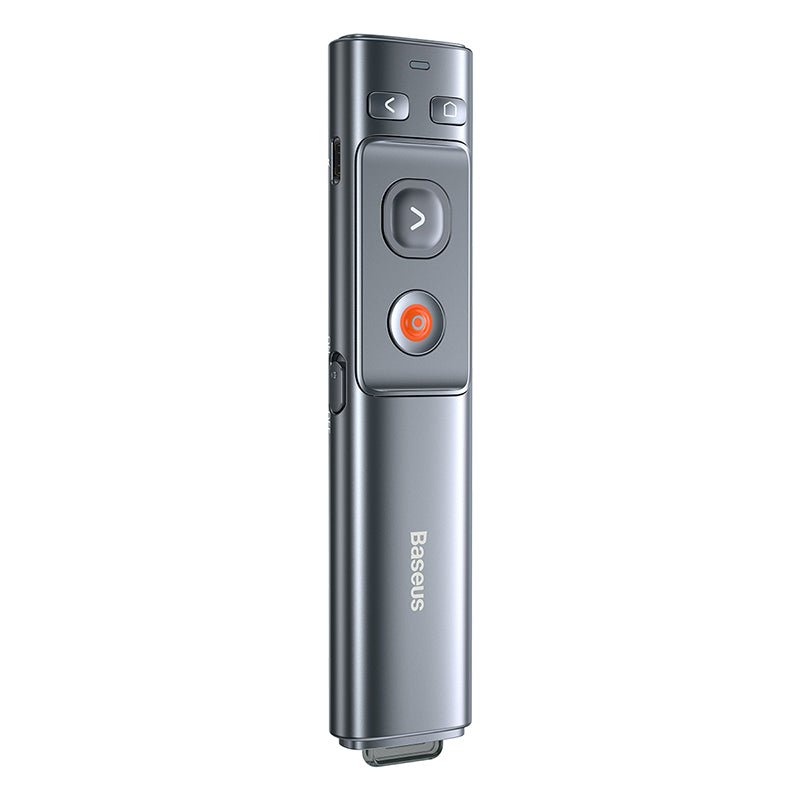 Presentador Inalámbrico Baseus Orange Dot - Láser Rojo - Con Batería - Bestmart