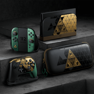 Preventa Consola Nintendo Switch 2 The Legend of Zelda Edición 40 Aniversario - Bestmart