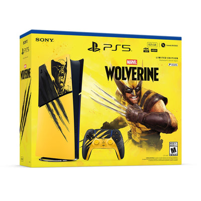 Preventa Consola Sony PlayStation 5 Slim Edición Digital 825GB Marvel's Wolverine Battle Yellow - Bestmart