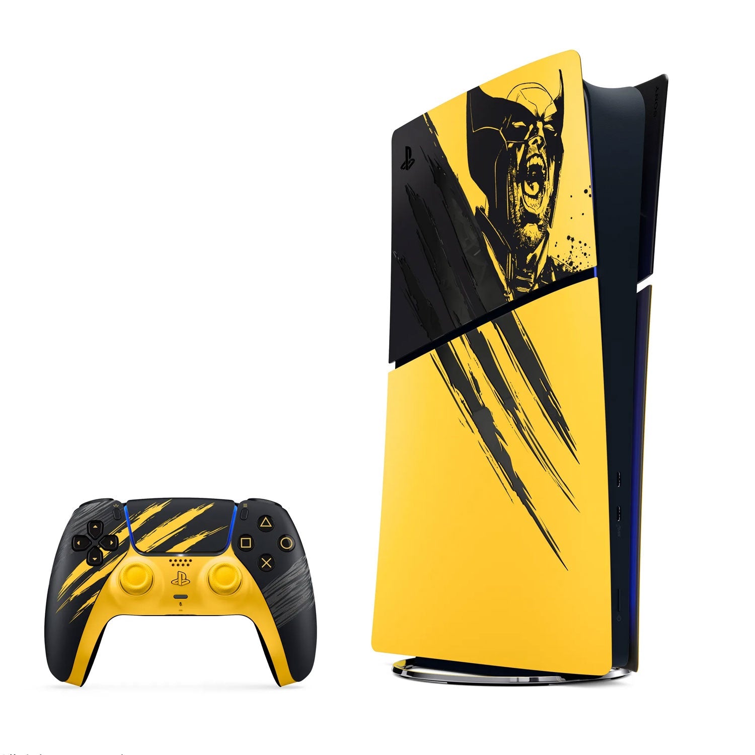 Preventa Consola Sony PlayStation 5 Slim Edición Digital 825GB Marvel's Wolverine Battle Yellow - Bestmart