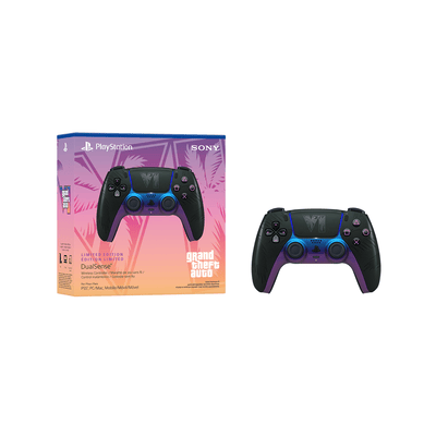 Preventa Control inalámbrico PS5 DualSense Grand Theft Auto VI Negro Edición Limitada - Bestmart