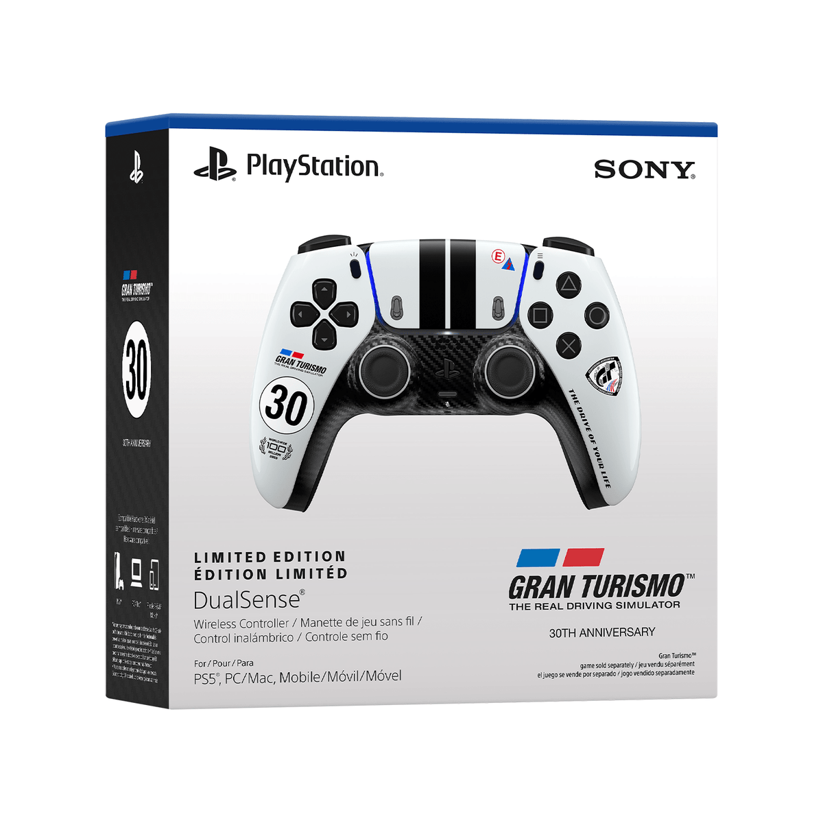 Preventa Control Inalámbrico Sony DualSense PS5 Edición Limitada Gran Turismo - Bestmart