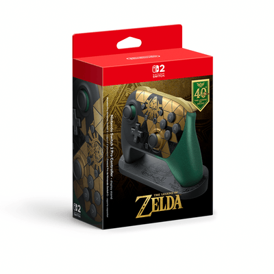 Preventa: Control Pro Nintendo Switch 2 Edición 40 Aniversario de The Legend of Zelda - Bestmart