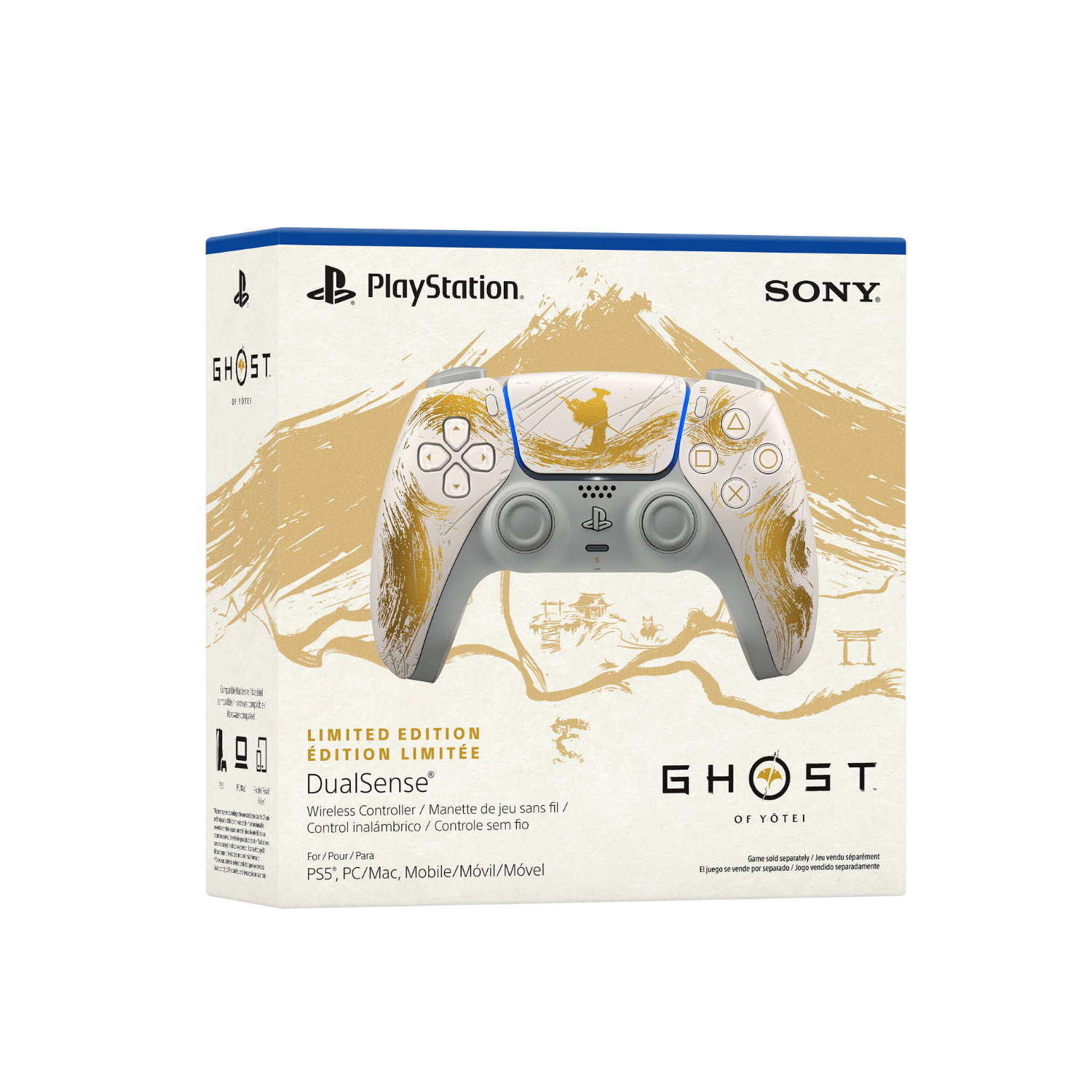 Preventa Control PS5 Dualsense Edición Ghost of Yotei - Bestmart