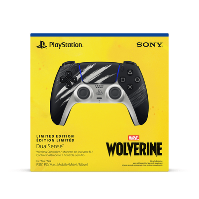 Preventa Control PS5 DualSense Marvel's Wolverine Adamantium Edición Limitada - Bestmart