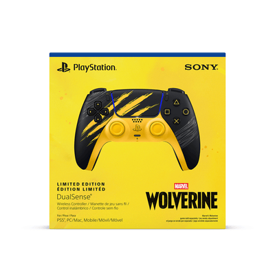 Preventa Control PS5 DualSense Marvel's Wolverine Edición Limitada Battle Yellow - Bestmart