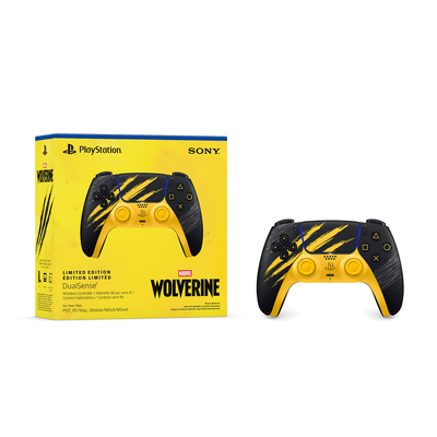 Preventa Control PS5 DualSense Marvel's Wolverine Edición Limitada Battle Yellow - Bestmart
