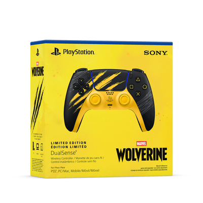Preventa Control PS5 DualSense Marvel's Wolverine Edición Limitada Battle Yellow - Bestmart