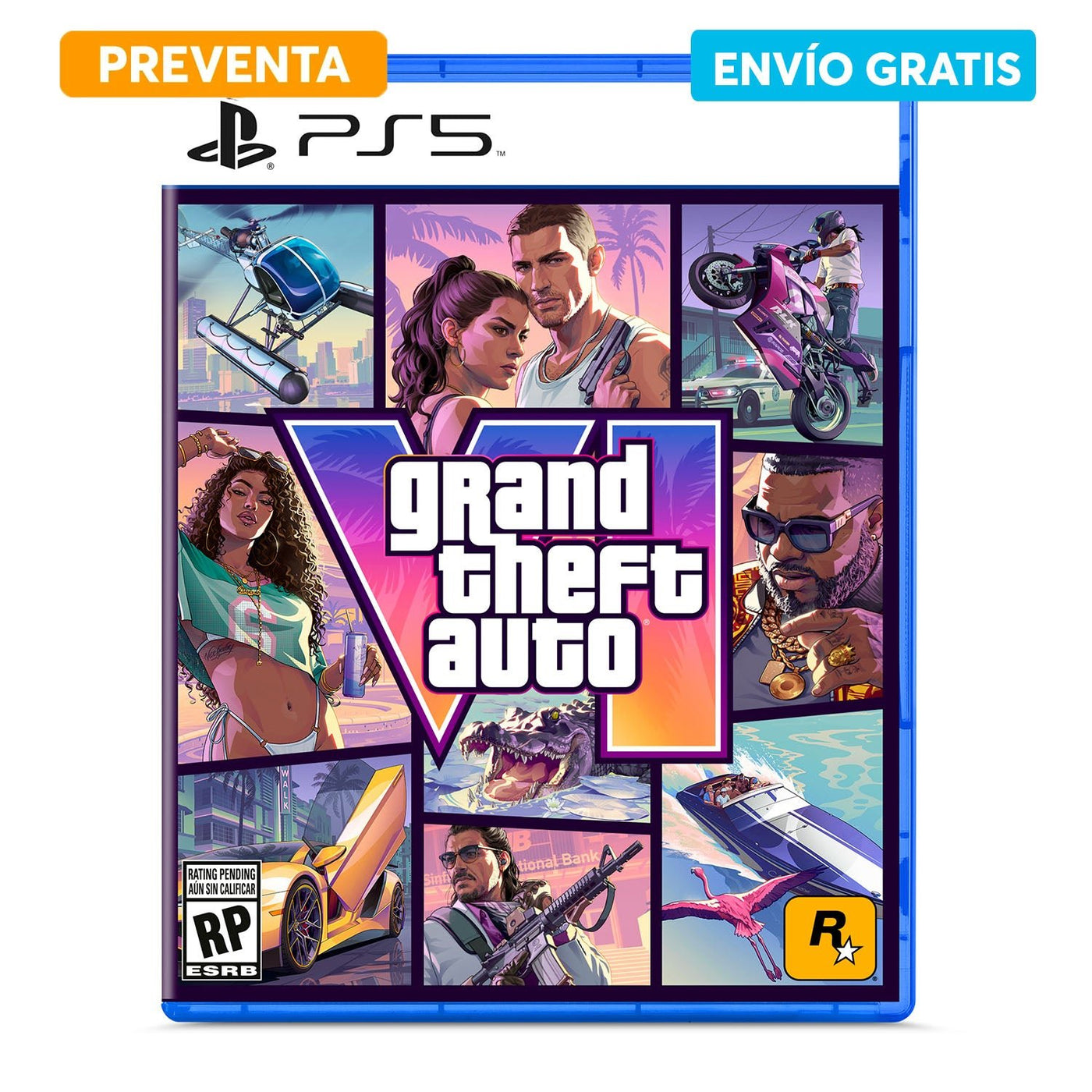 Preventa Juego PS5 Grand Theft Auto VI GTA