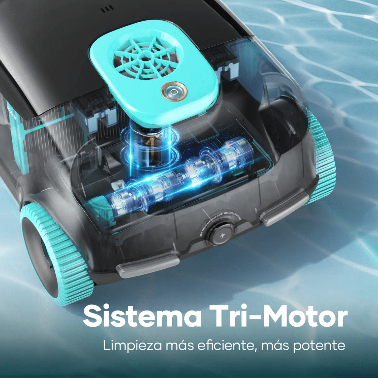 Robot Limpiador de Piscina Automático - Aiper Scuba E1 - Bestmart