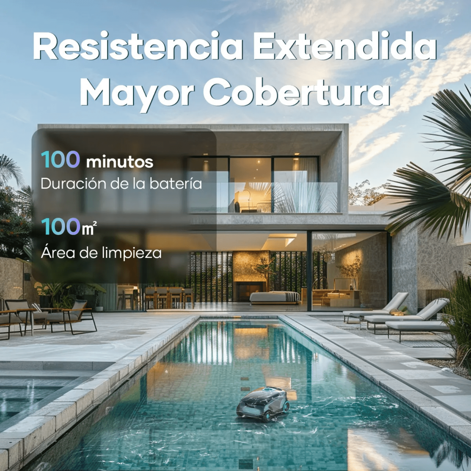 Robot Limpiador de Piscina Automático - Aiper Scuba E1 - Bestmart