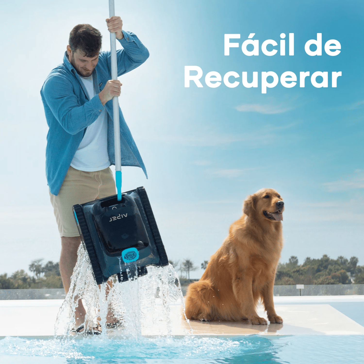 Robot Limpiador de Piscina Automático - Aiper Scuba S1 - Bestmart