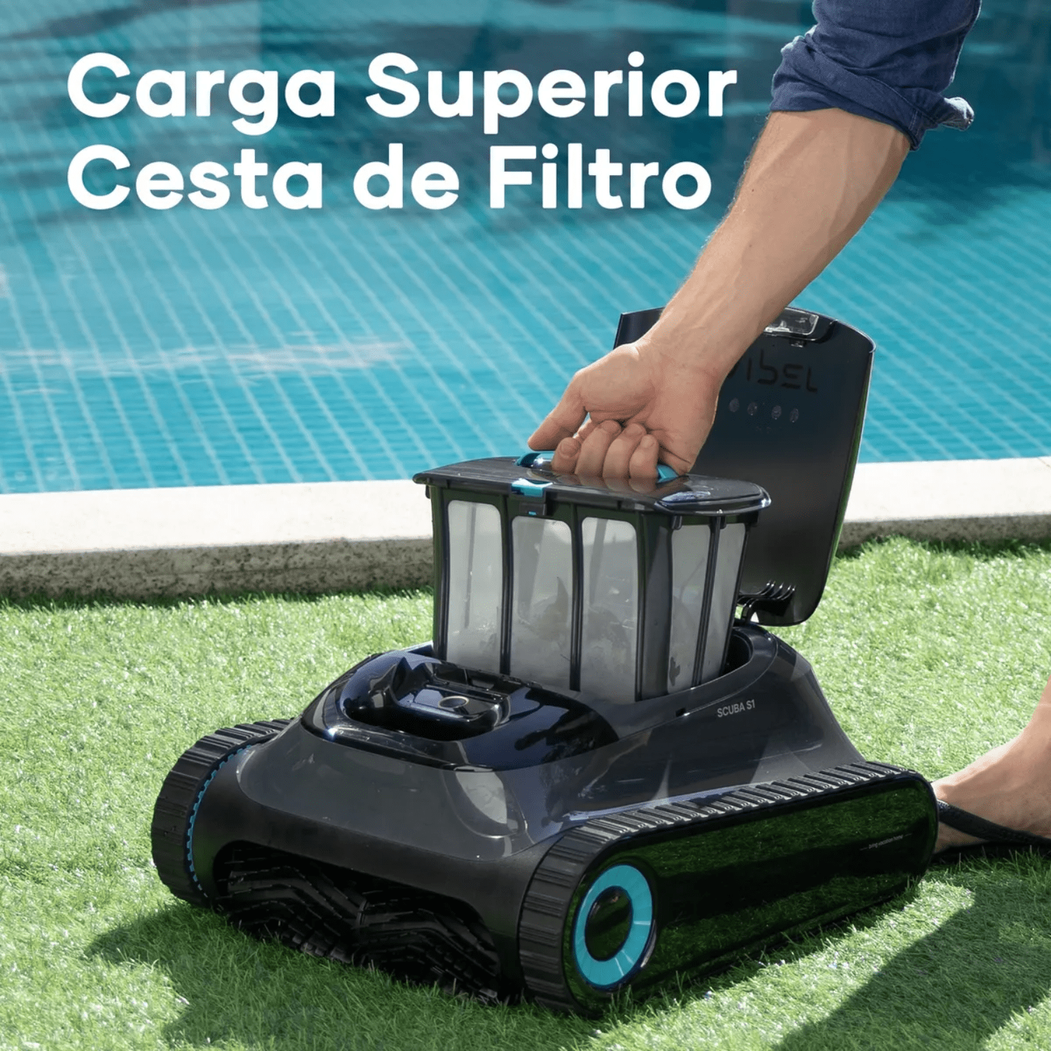 Robot Limpiador de Piscina Automático - Aiper Scuba S1 - Bestmart