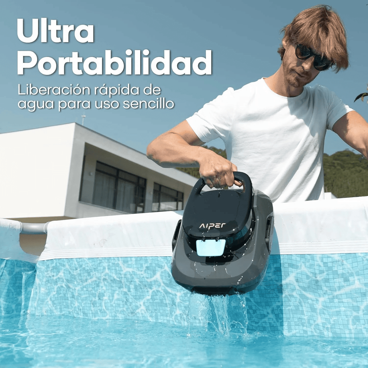 Robot Limpiador de Piscina Automático - Aiper Scuba SE - Bestmart
