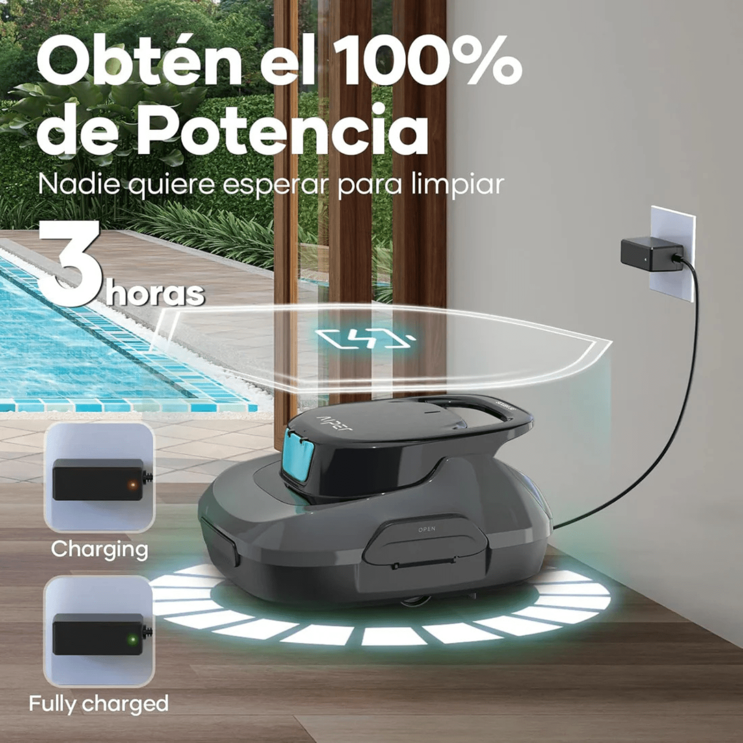 Robot Limpiador de Piscina Automático - Aiper Scuba SE - Bestmart