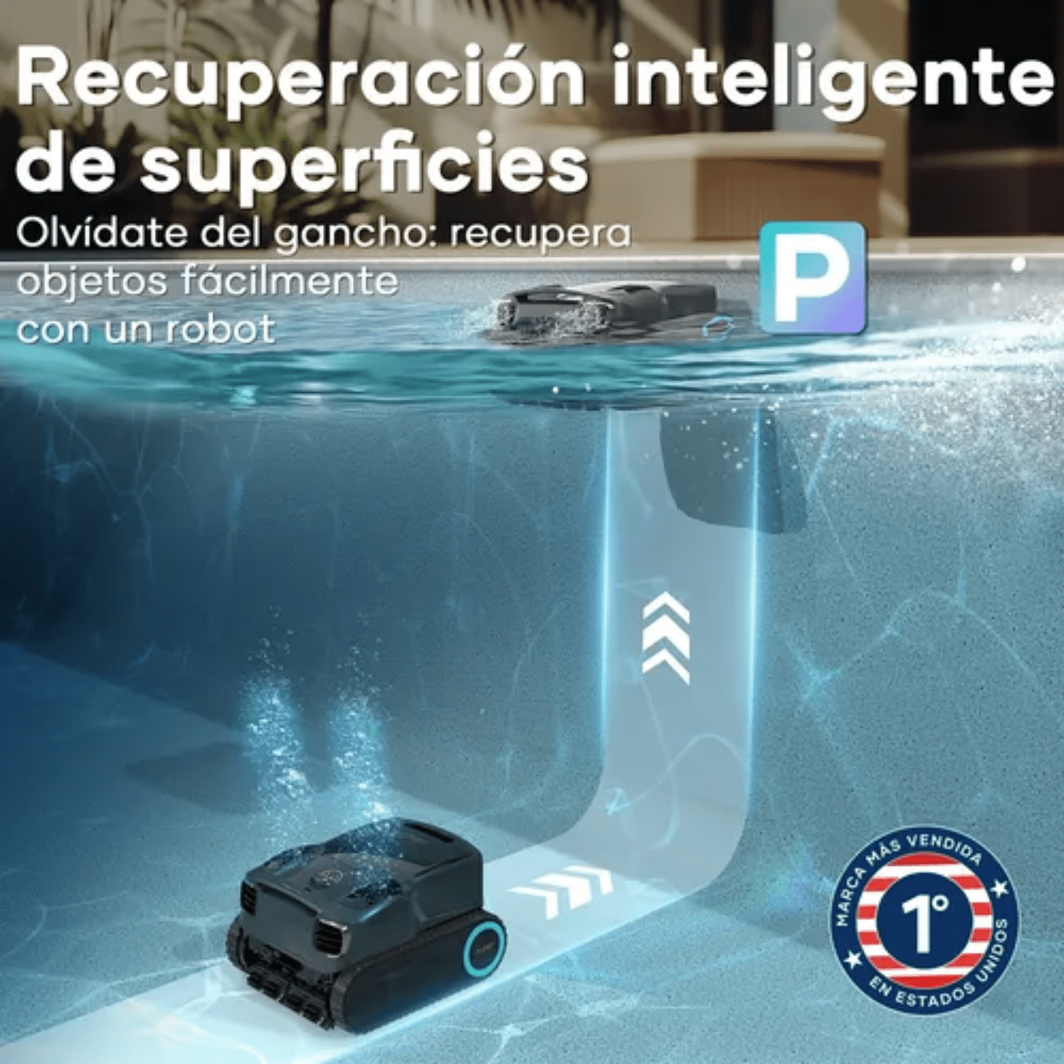 Robot Limpiafondos y Paredes de Piscina Automático - Aiper Scuba X1 Pro Max - Bestmart