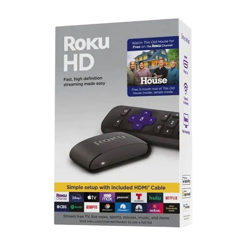 Roku Express HD con Control Remoto y Cable HDMI - Modelo 3932RD - Bestmart