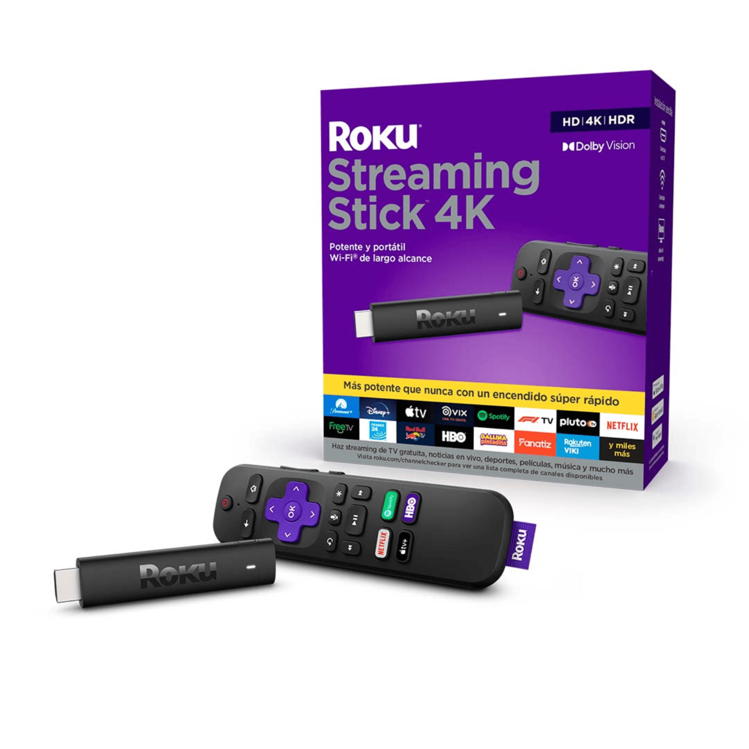 Roku Streaming Stick 4K - modelo 2021 (Reacondicionado) - Bestmart