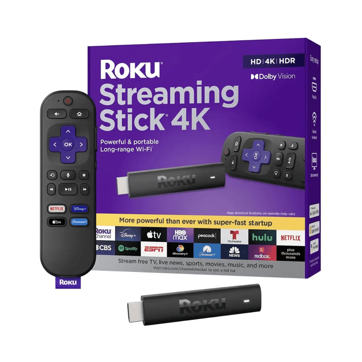 Roku Streaming Stick 4K - modelo 2021 (Reacondicionado) - Bestmart