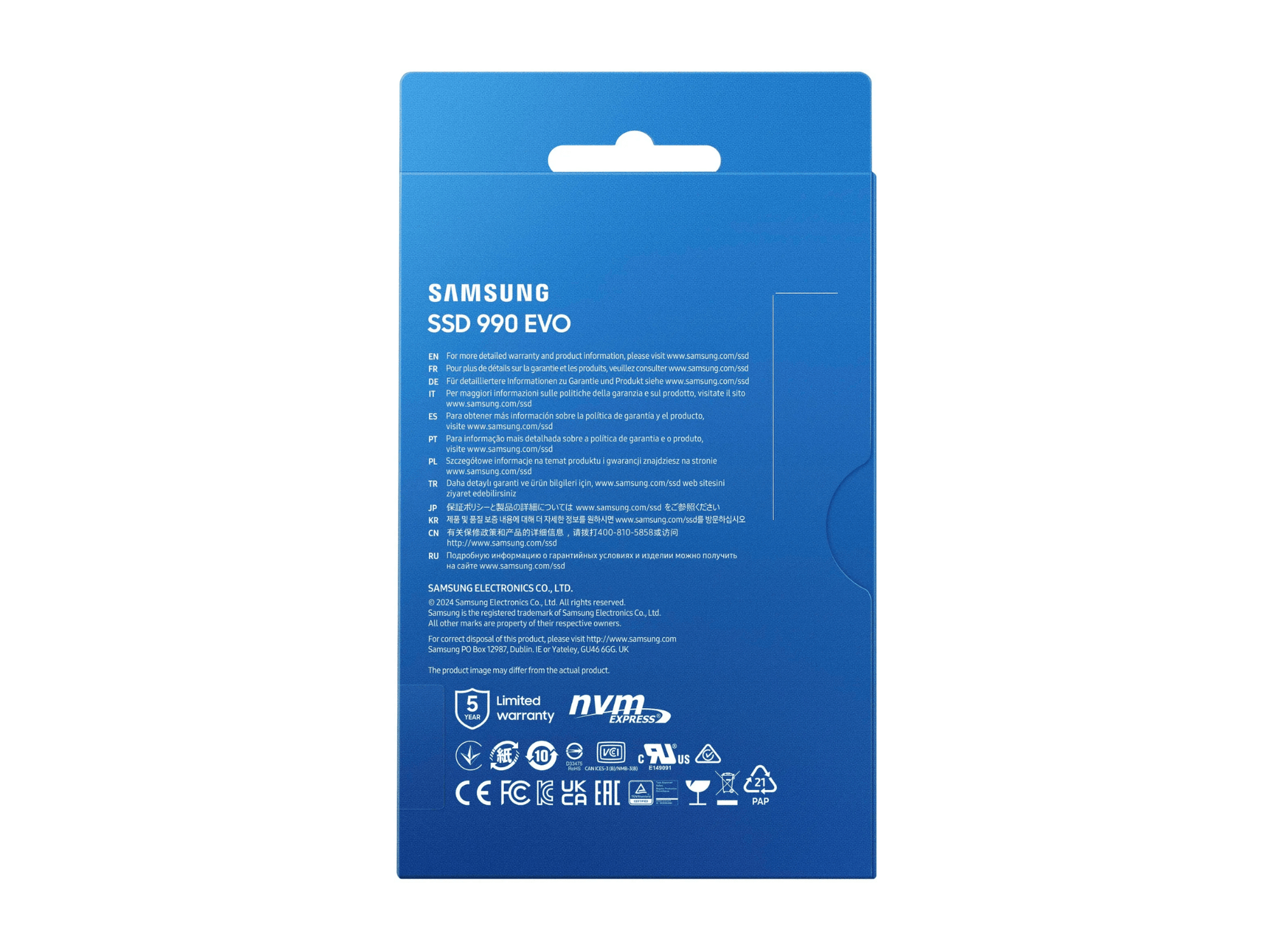 Samsung 990 EVO SSD 1TB SSD PCIe Gen 4x4 Gen y 5x2 M.2 2280 Hasta 5000 MBs - Bestmart