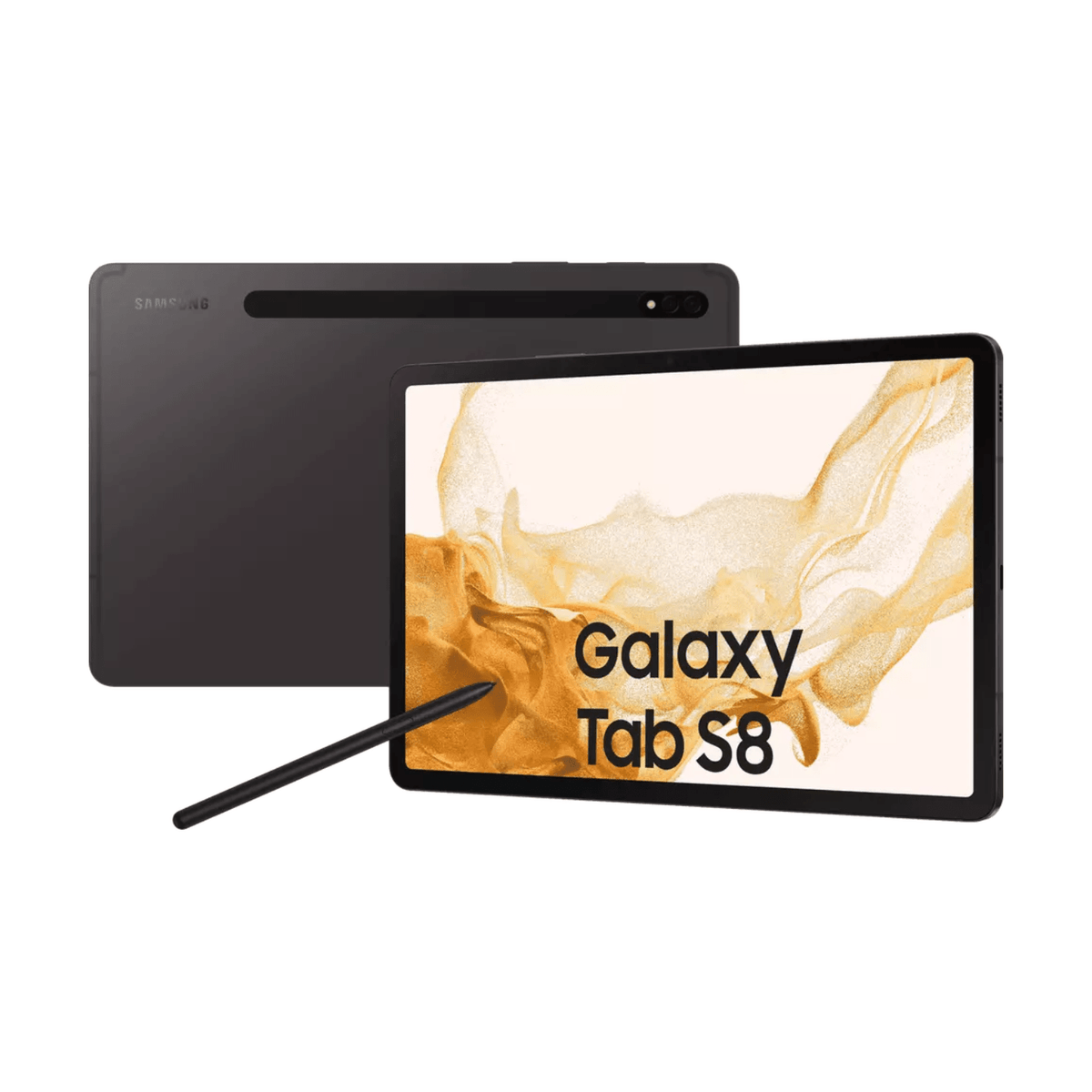 Samsung - Galaxy Tab S8 - 11" 128GB - Wi - Fi - with S - Pen - Graphite - Bestmart