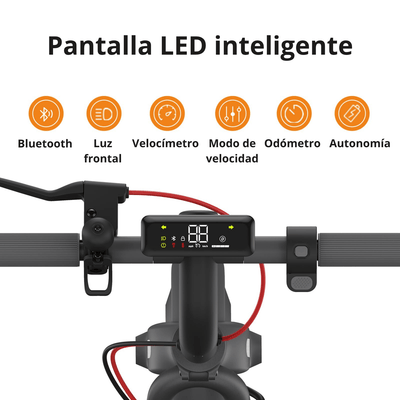 Scooter eléctrico Navee Easyride 25 Pro 480W Negro - Bestmart