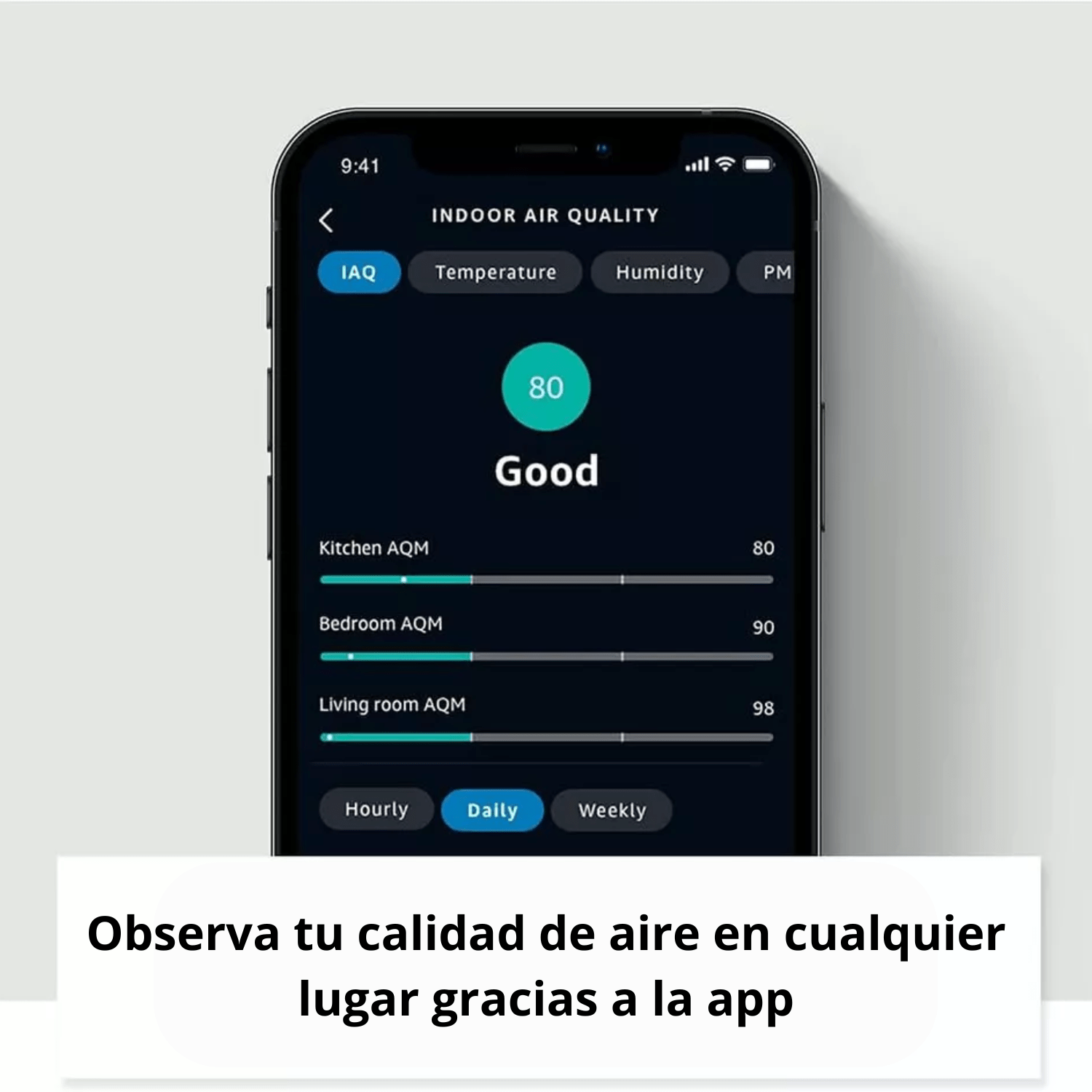 Sensor de calidad de aire Amazon compatible con Alexa - Bestmart