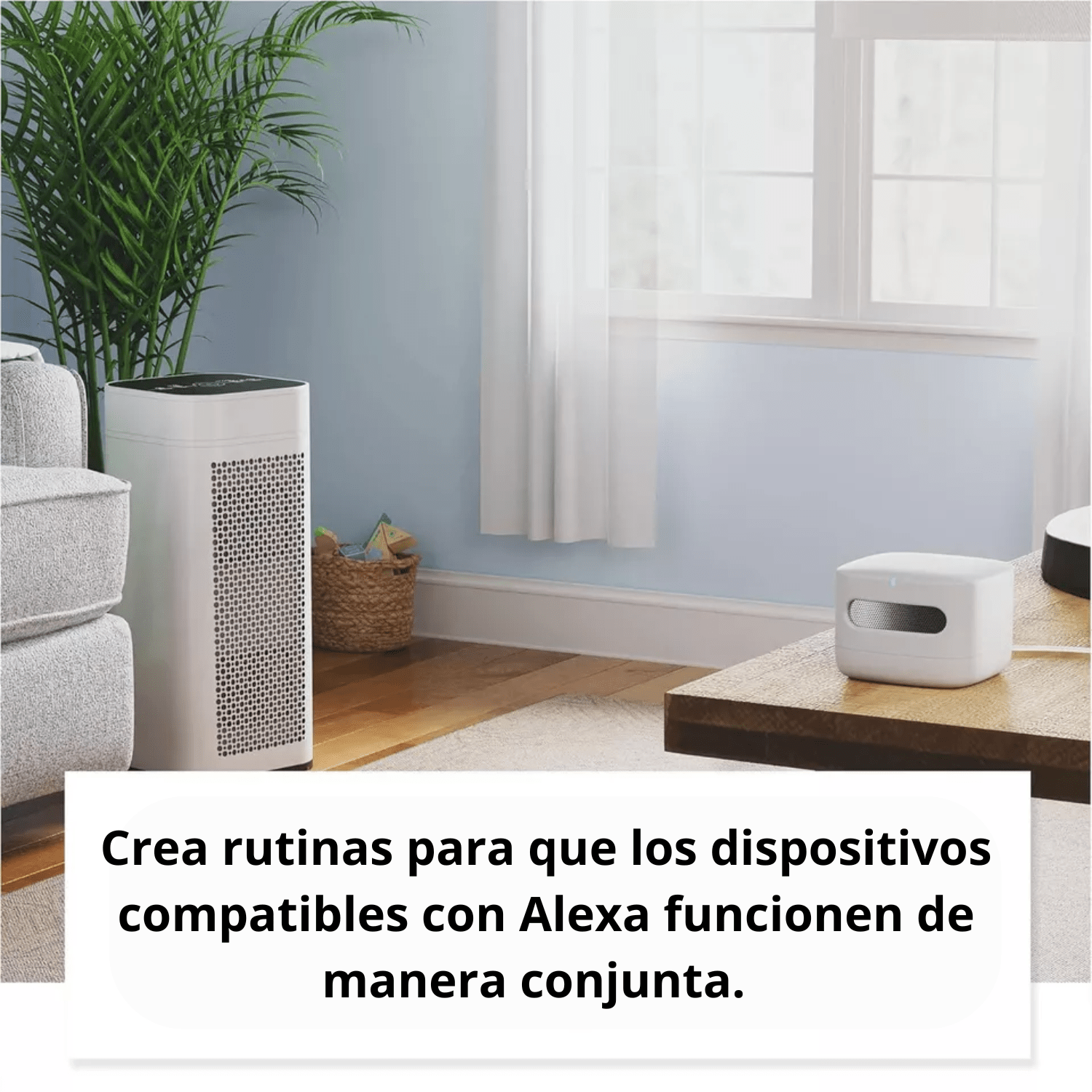 Sensor de calidad de aire Amazon compatible con Alexa - Bestmart