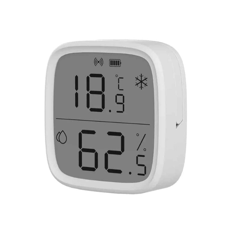 Sensor de temperatura y humedad para el hogar - Sonoff SNZB - 02D Zigbee - Blanco - Bestmart