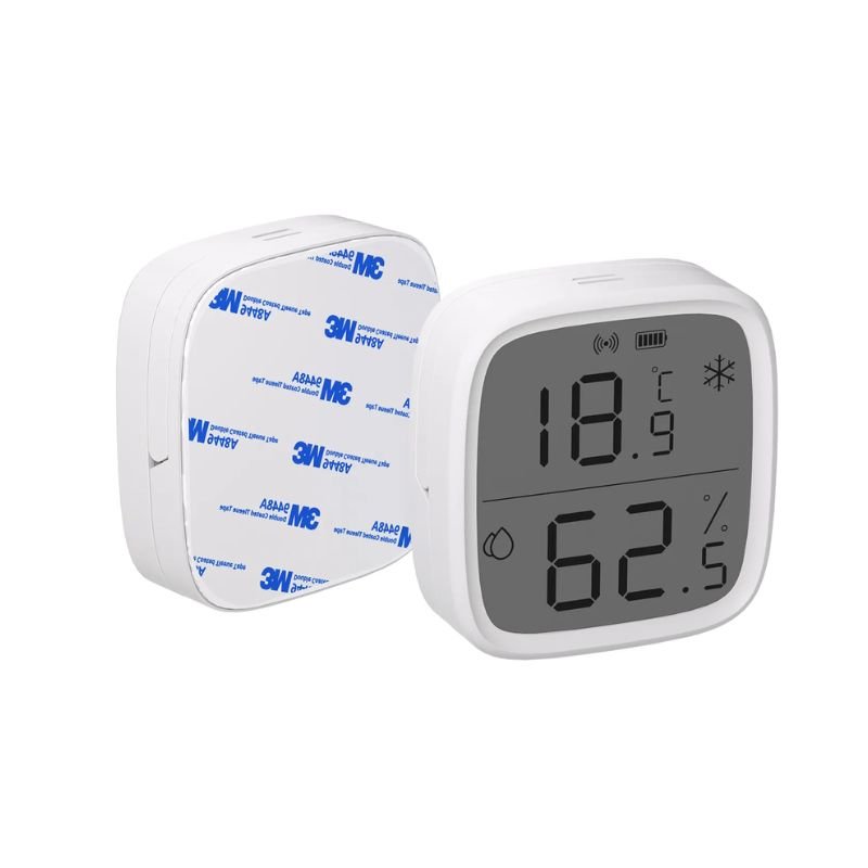 Sensor de temperatura y humedad para el hogar - Sonoff SNZB - 02D Zigbee - Blanco - Bestmart