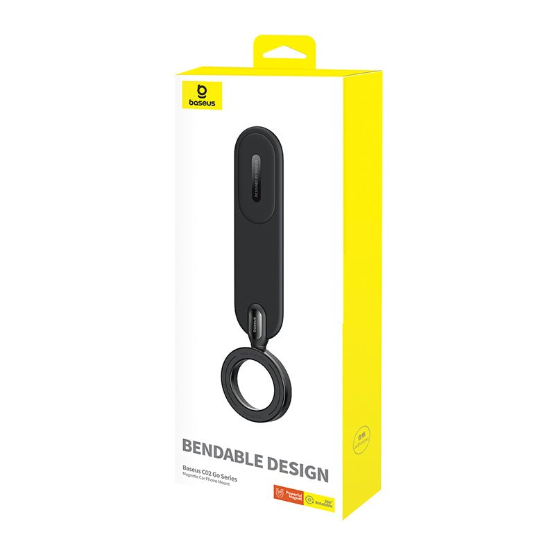 Soporte Baseus Magnético Flexible para Autos Giratorio 360° - Negro - Bestmart