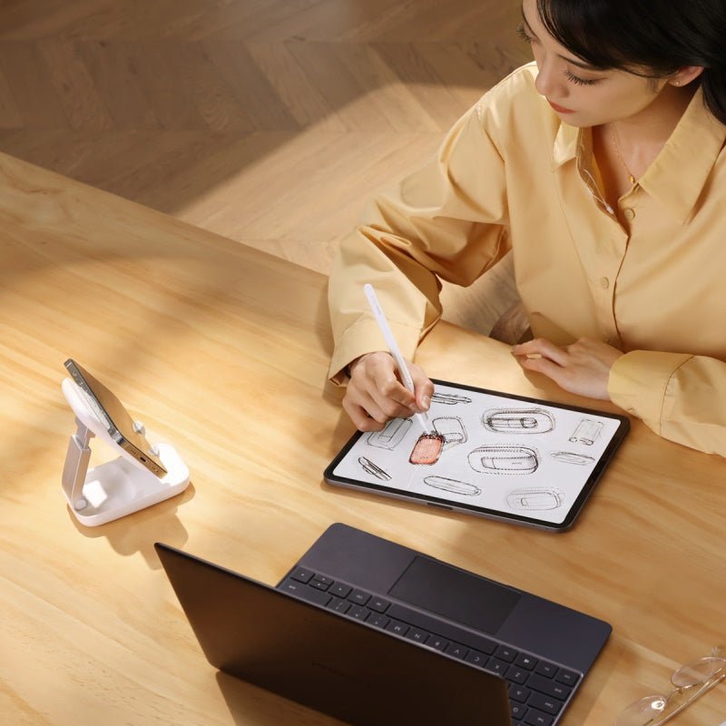 Soporte Baseus Plegable para Celular - Blanco - Bestmart