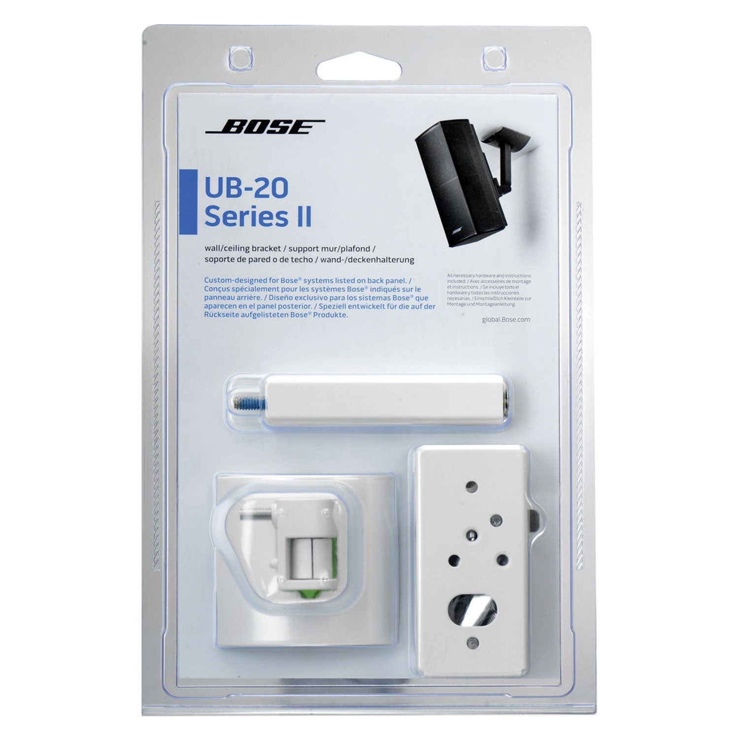 Soporte de pared/techo Bose UB - 20 Serie II - Blanco - Bestmart