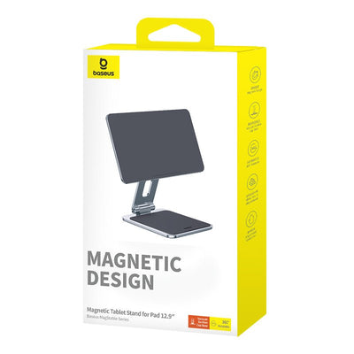 Soporte Magnético de Aluminio Baseus MagStable para Tablet iPad 12.9″ - Gris - Bestmart