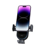 Soporte para auto con cargador inductivo 15W Baseus LightChaser - Negro - Bestmart