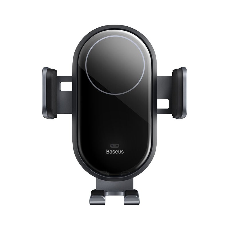 Soporte para auto con cargador inductivo 15W Baseus LightChaser - Negro - Bestmart