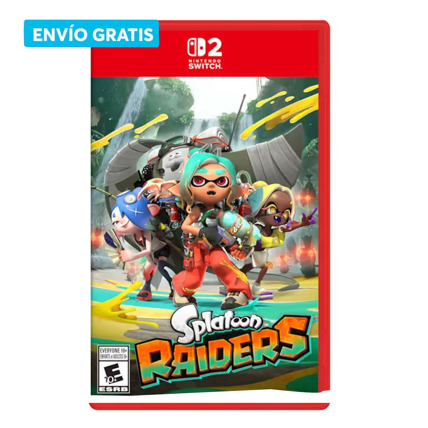Juego Nintendo Switch 2 Splatoon Raiders