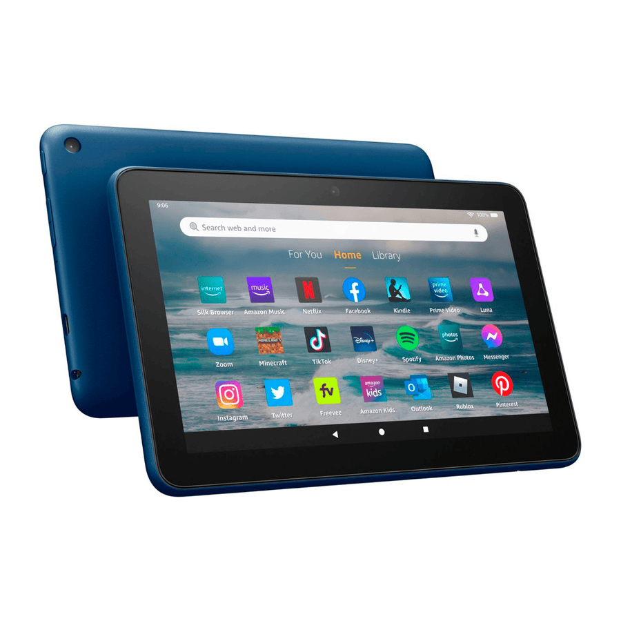Tablet Amazon Fire 7 - Modelo 2022 - 16GB - 2GB RAM - Denim - Bestmart