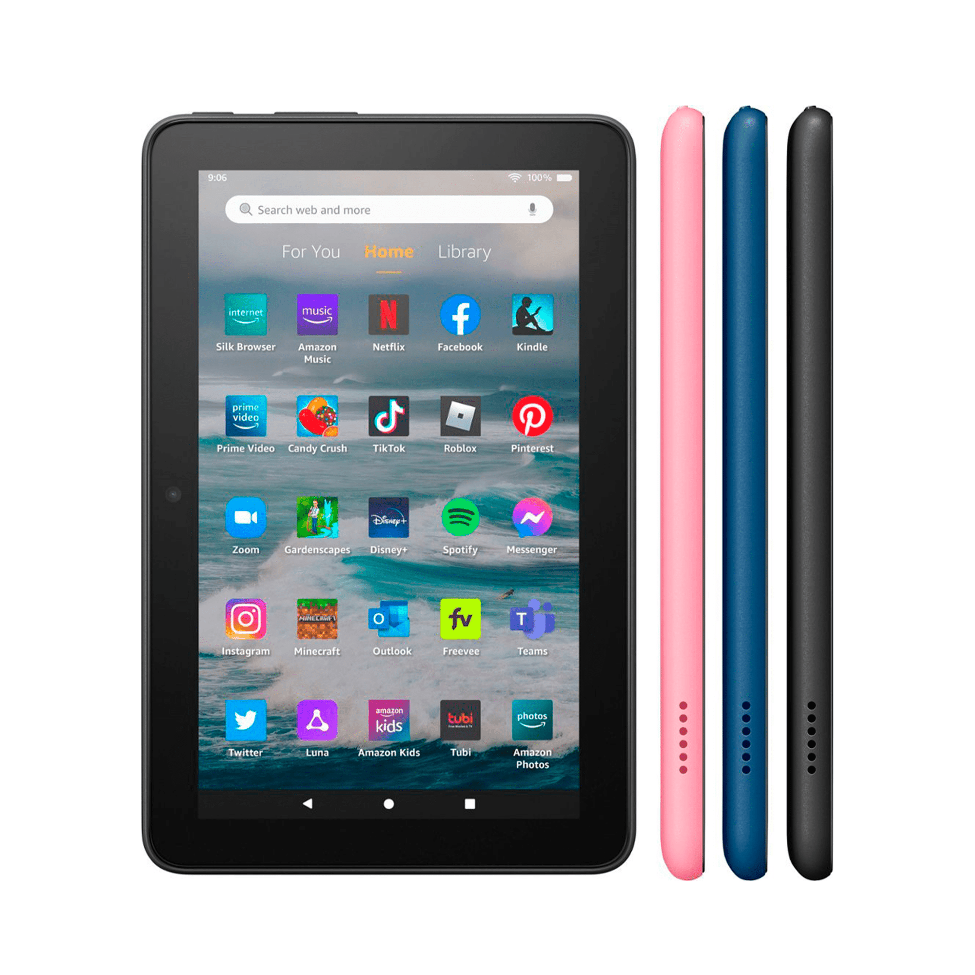 Tablet Amazon Fire 7 - Modelo 2022 - 16GB - 2GB RAM - Denim - Bestmart