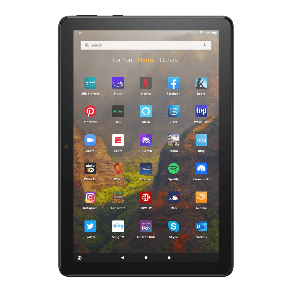 Tablet Amazon Fire HD 10 (Versión 2021) - 32GB - Negro - Bestmart