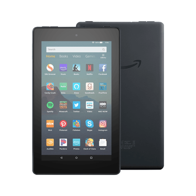Tablet Amazon Fire HD 7" 16GB Doble Cámara Reacondicionada por Amazon - Negro - Bestmart