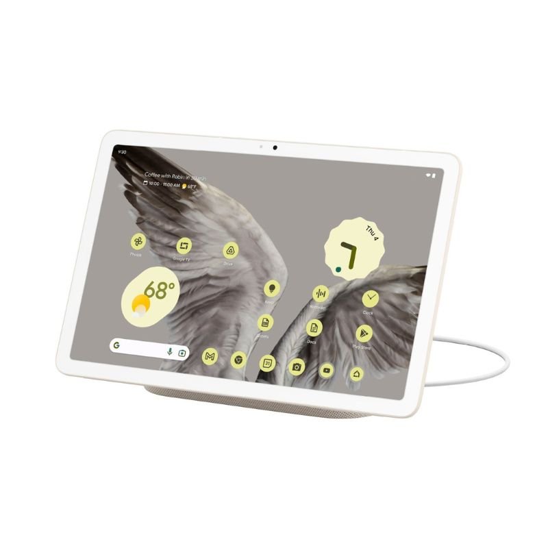 Tablet Google Pixel con Dock Cargador con parlante - 11" - Wi - Fi - 128GB - Porcelana - Bestmart