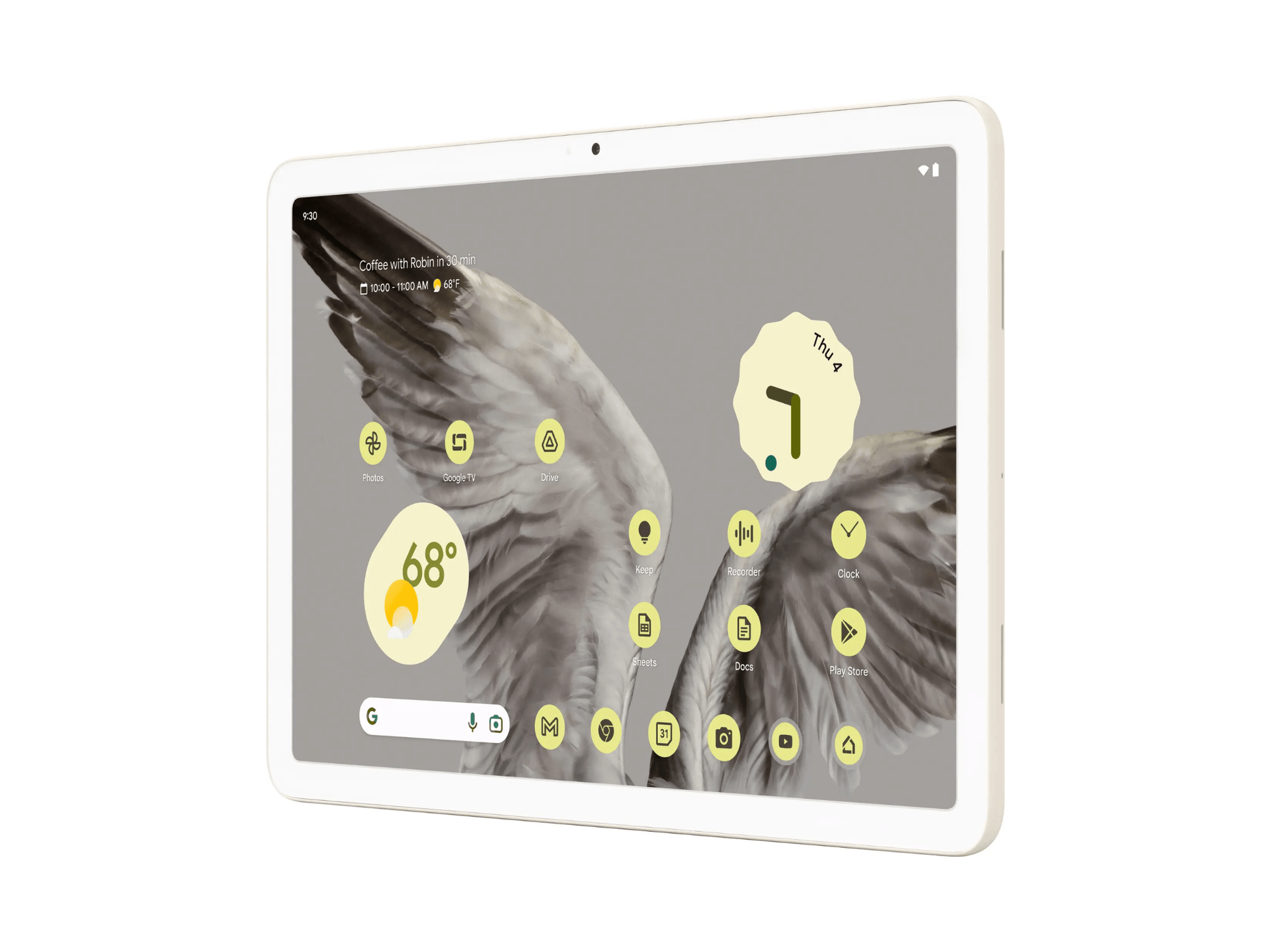 Tablet Google Pixel de 11 pulgadas - Android Tablet - 128GB - WiFi - Hazel - Blanco - Bestmart