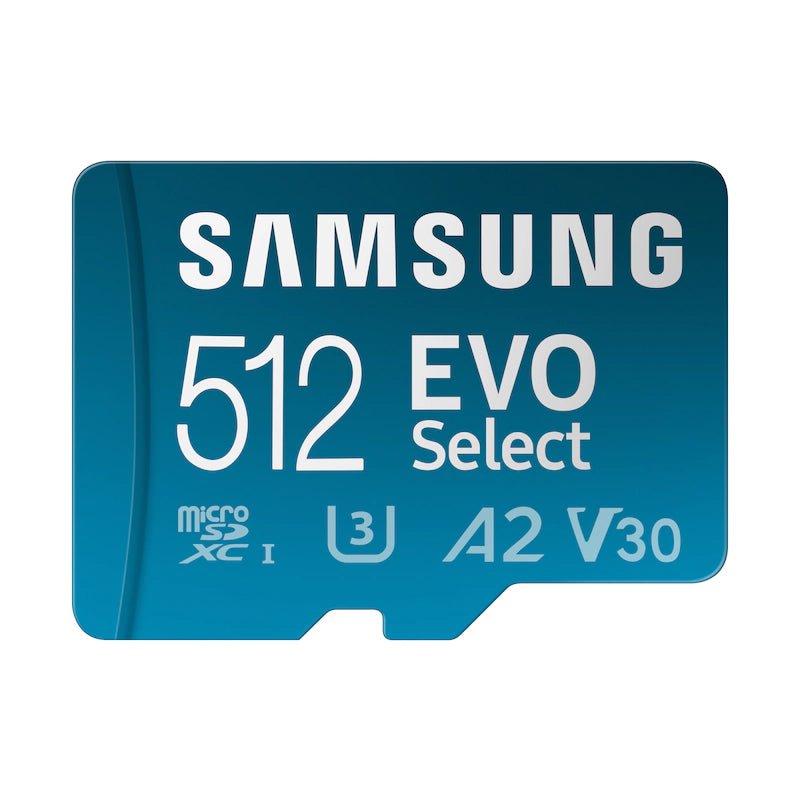 Tarjeta de Memoria Samsung microSDXC EVO Select de 512GB - Bestmart