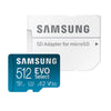Tarjeta de Memoria Samsung microSDXC EVO Select de 512GB - Bestmart