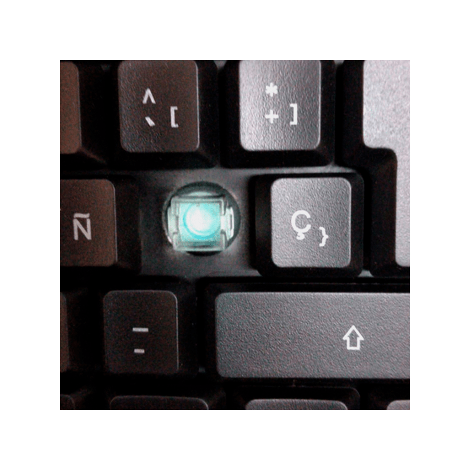 Teclado Gamer K200 Strike Nibio con cable - Negro - Bestmart