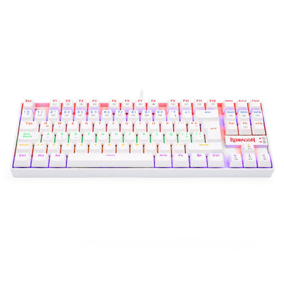 Teclado Gamer KUMARA 2 K552R - SP Rainbow Switch Red Blanco - Bestmart