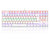 Teclado Gamer KUMARA 2 K552R-SP Rainbow Switch Red Blanco