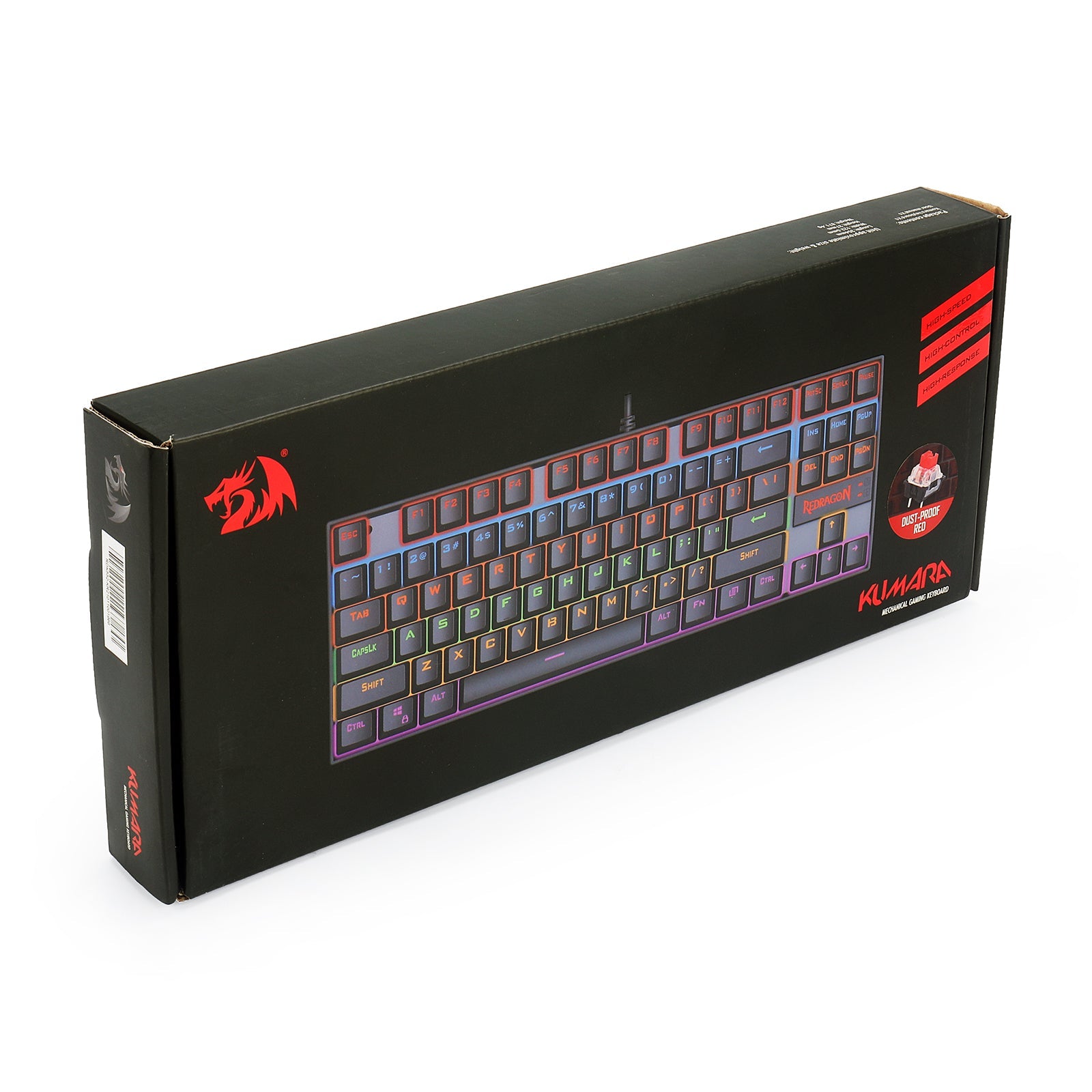 Teclado Gamer KUMARA 2 K552R - SP Rainbow Switch Red Negro - Bestmart