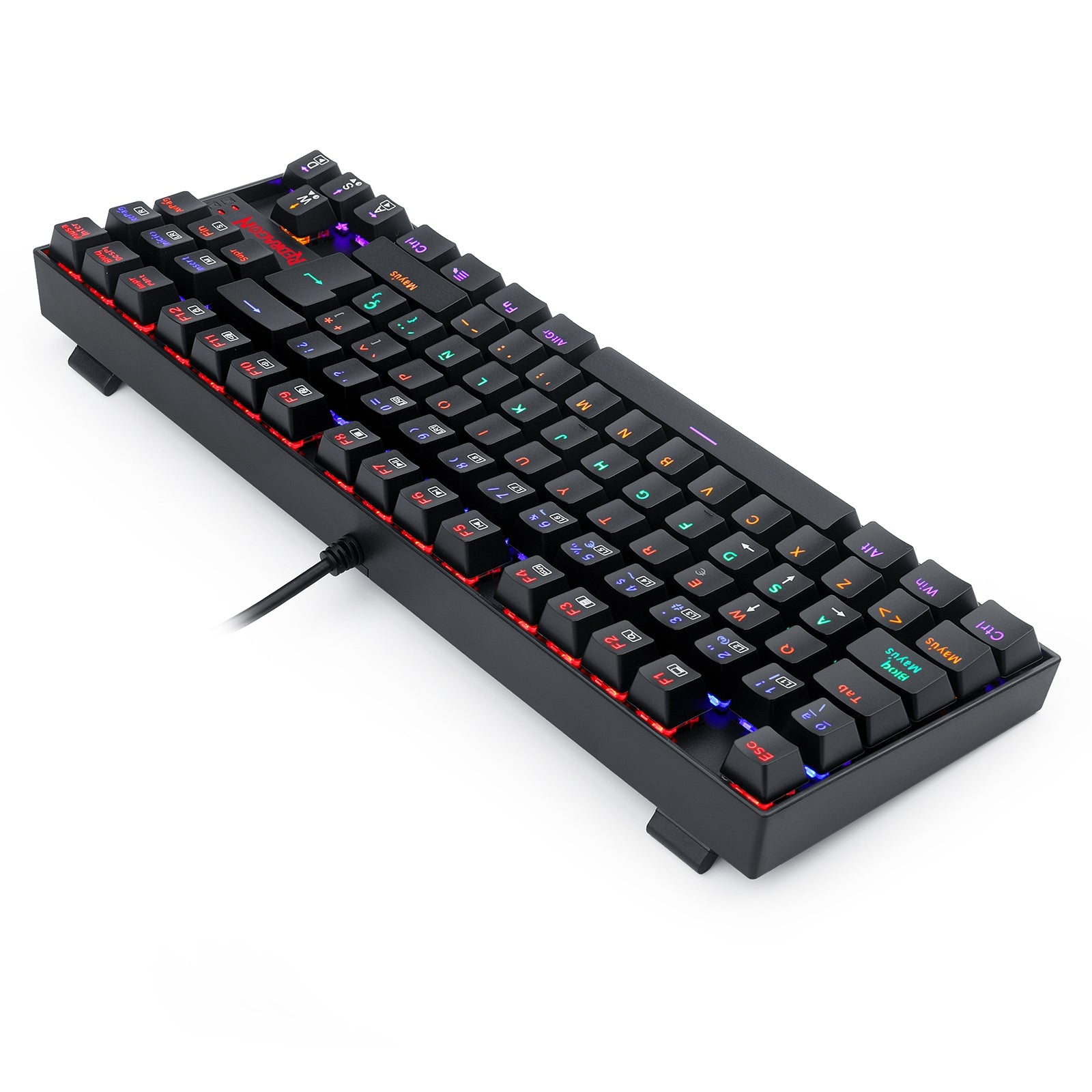 Teclado Gamer KUMARA 2 K552R - SP Rainbow Switch Red Negro - Bestmart